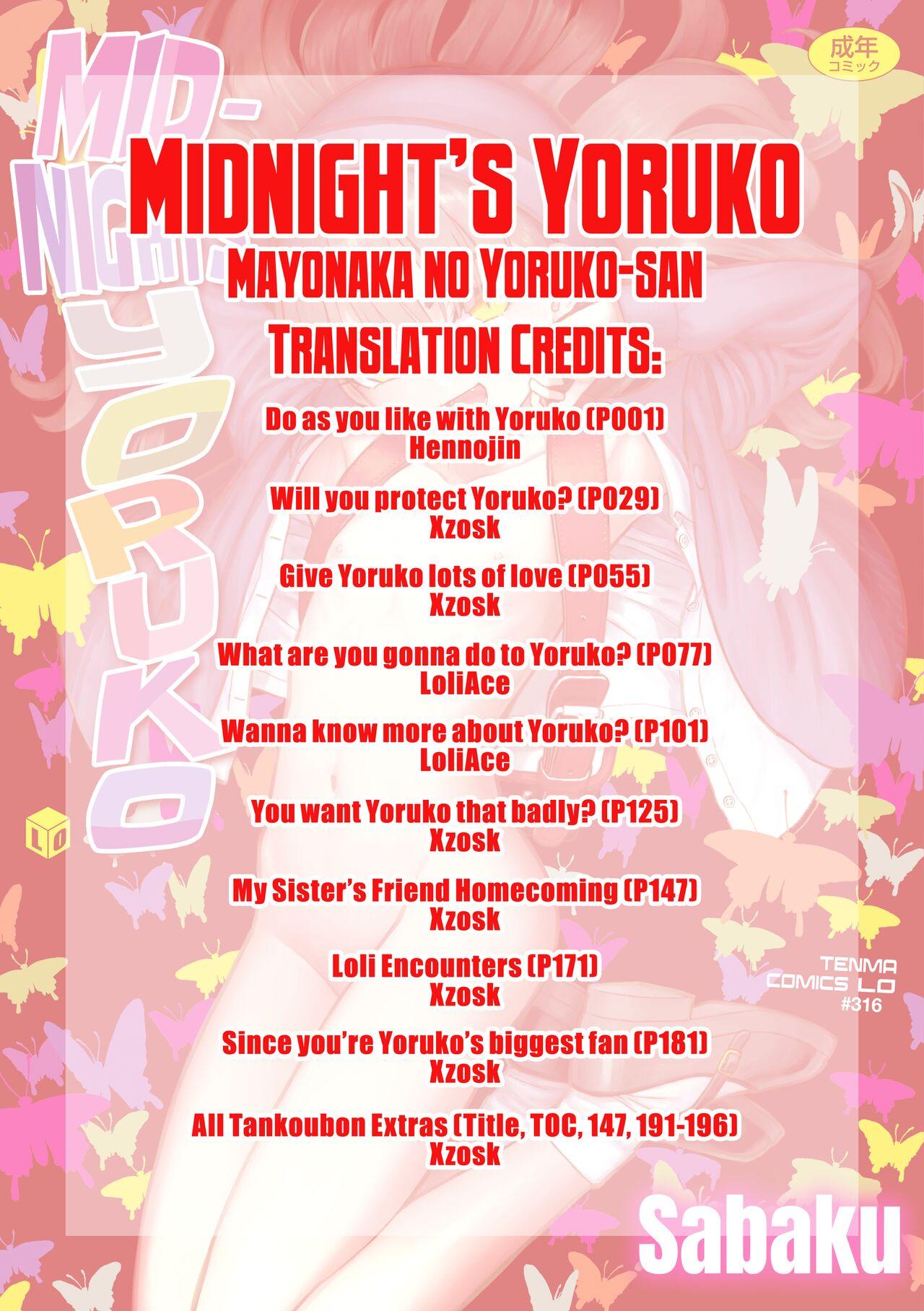 Cum Eating Mayonaka no Yoruko-san | Midnight's Yoruko Story - Page 199