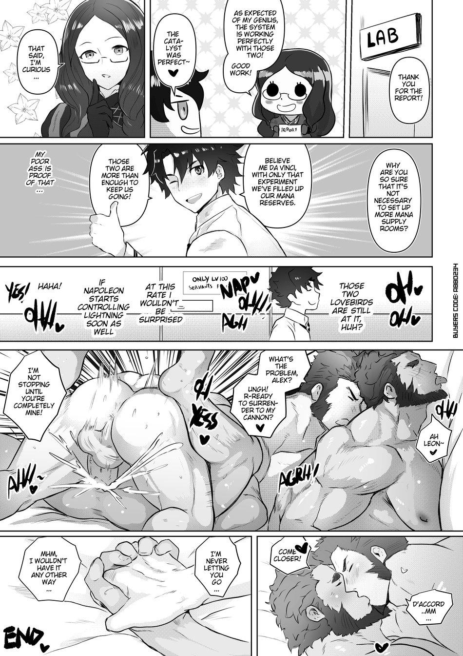 Softcore Triple Threat - Fate Grand Order - Fate grand order Boy - Page 12
