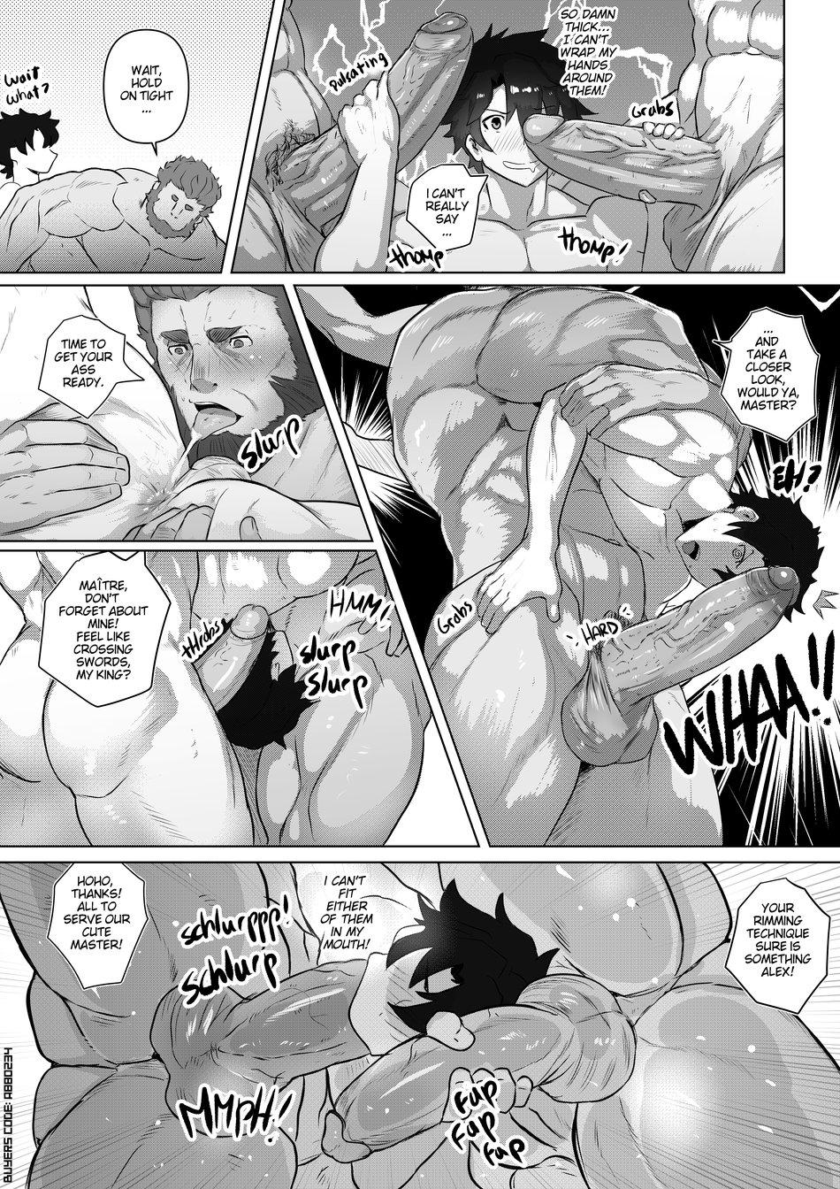 Gay Outdoors Triple Threat - Fate Grand Order - Fate grand order Rabo - Page 6