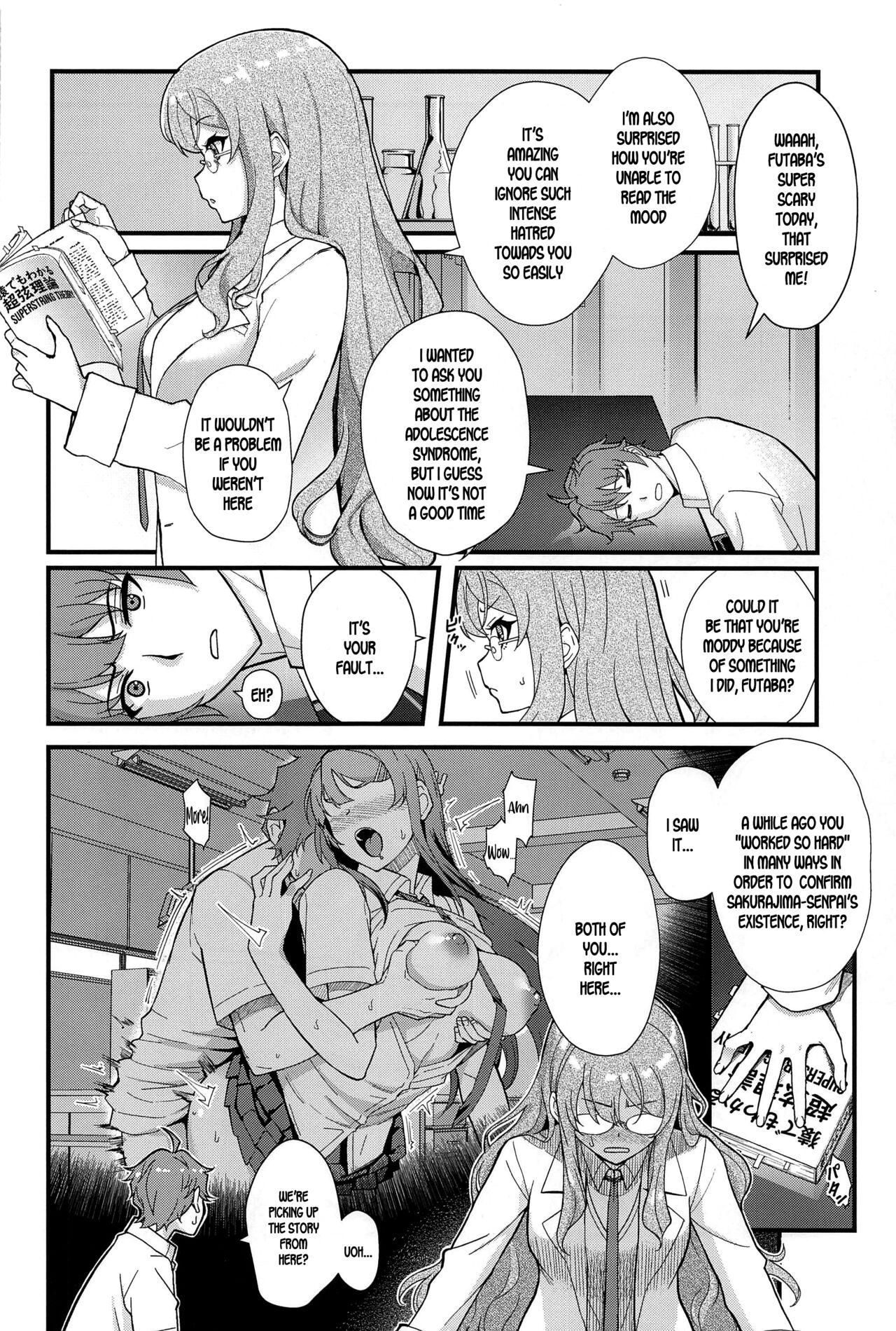 Oil MULTI REALITY - Seishun buta yarou wa bunny girl senpai no yume o minai Juggs - Page 3