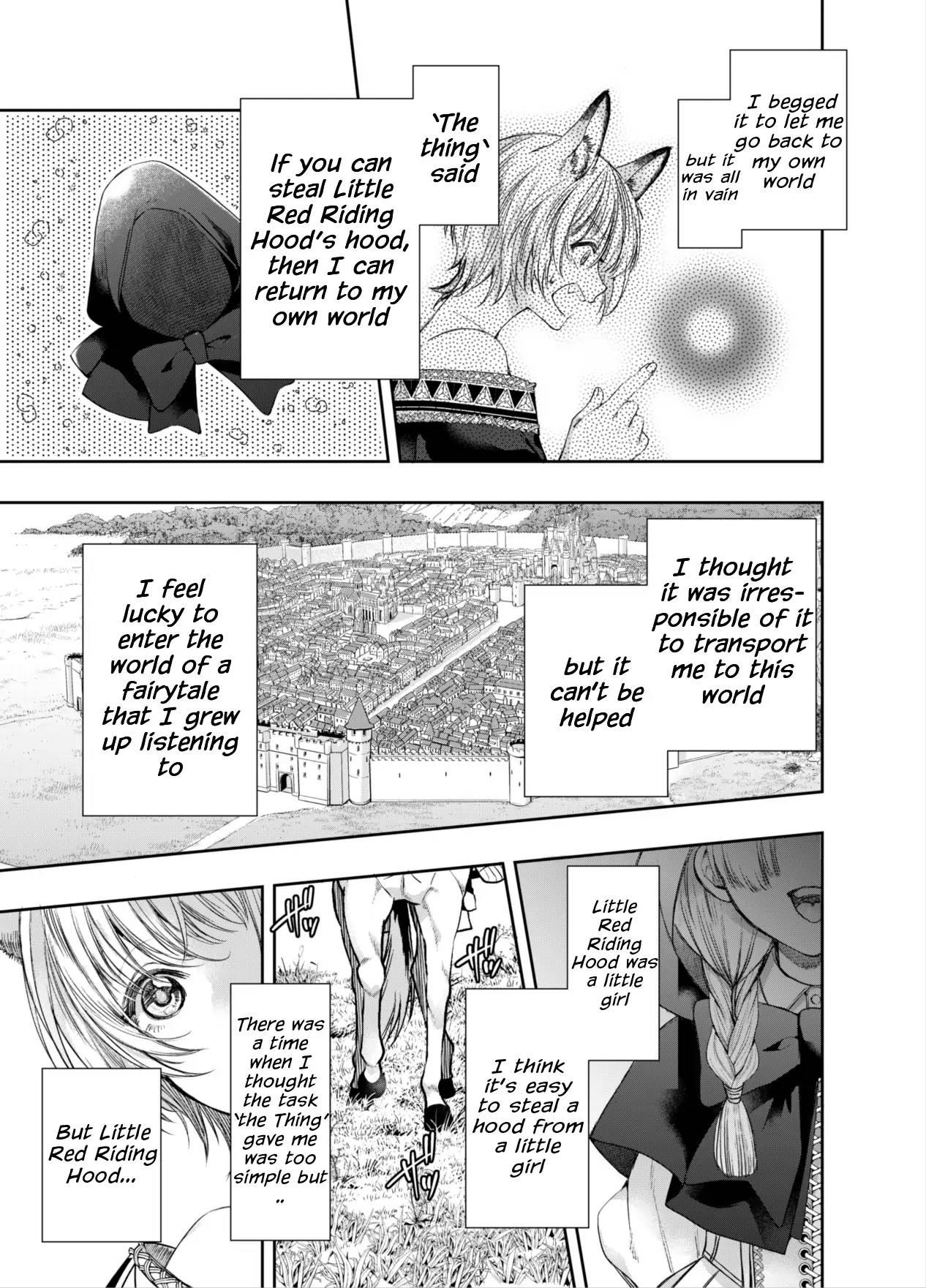 Culona Muttsuri Akazukin-kun Kara wa Nige Rarenai | I Can't Escape From Mr. Naughty Red Riding Hood - Original Three Some - Page 4