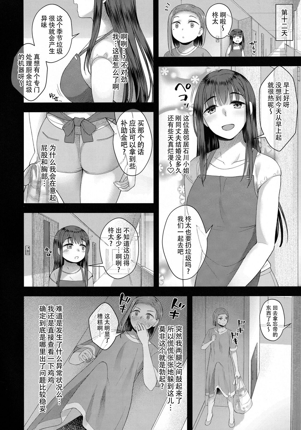 Guyonshemale Hiiragi Haruko wa ○○○ o Hayashita | 长出了〇〇〇的柊春子 Trap - Page 8