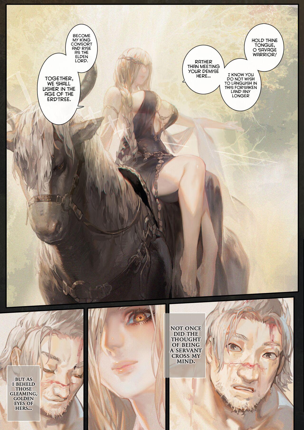 Blowjob At the base of the Erdtree - Elden ring Blondes - Page 3