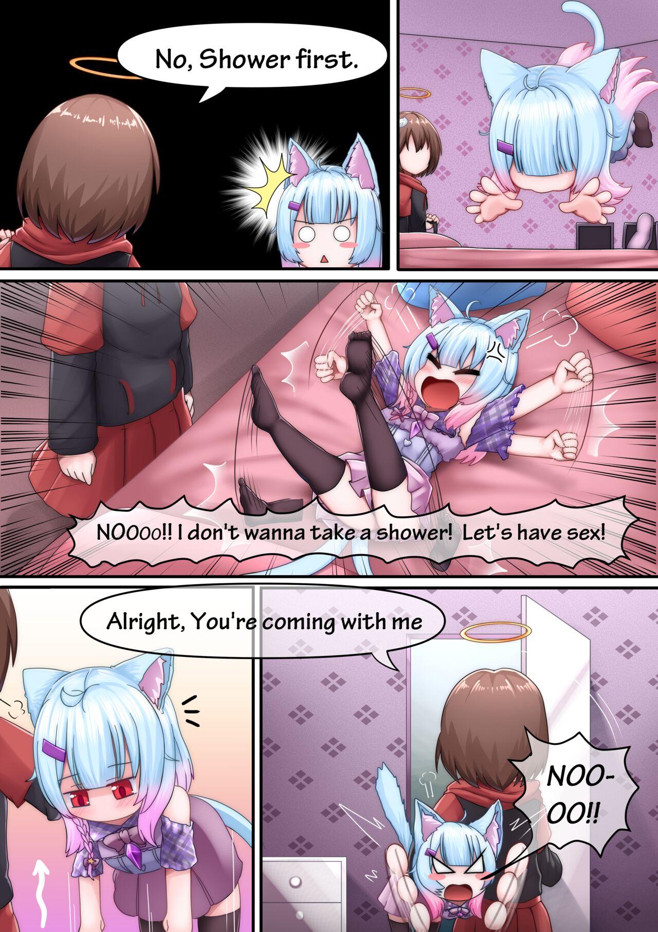 Camporn Onii-chan, would you like SEX, or would you like SHOWER? Rough Sex - Page 5