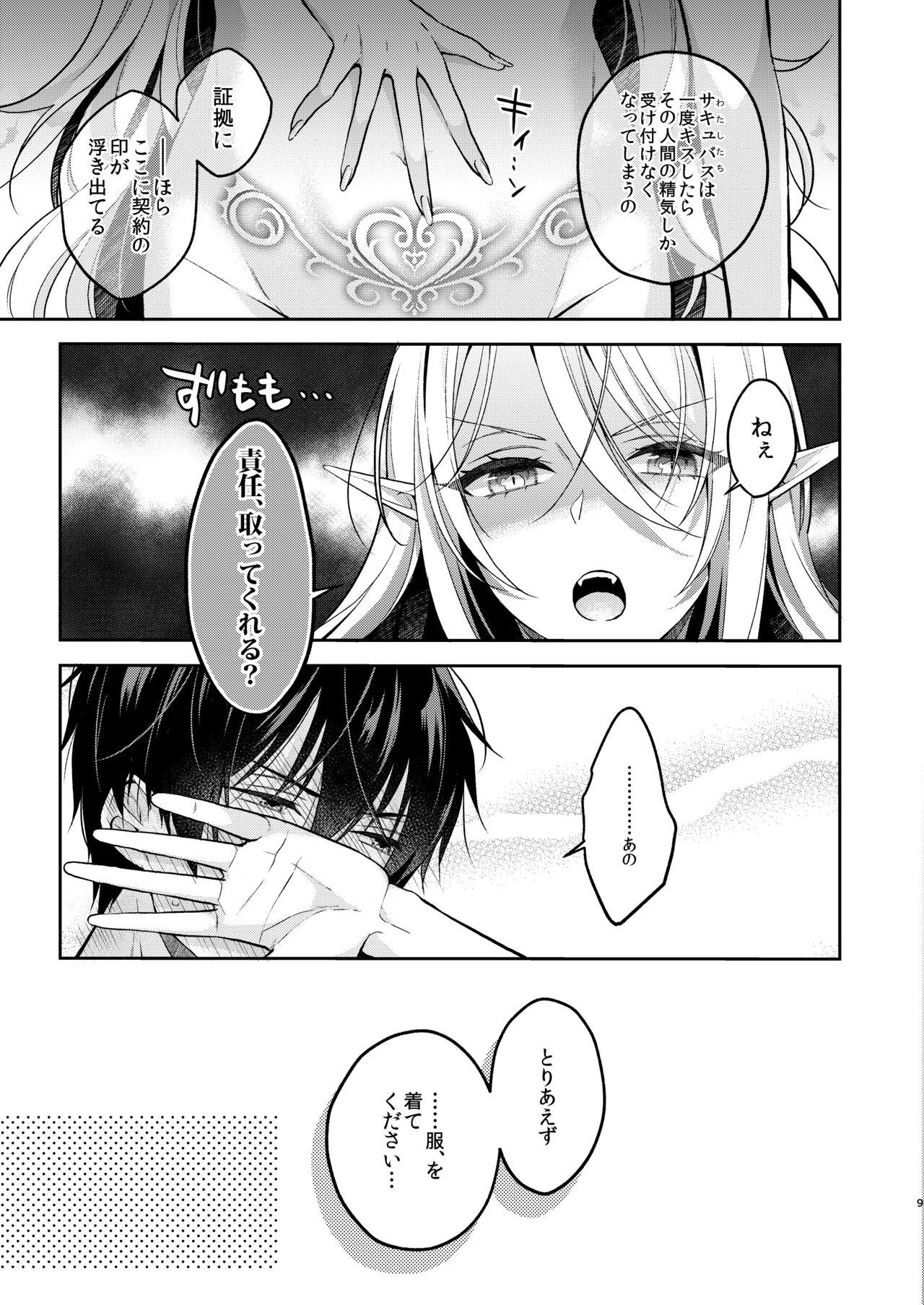 Nice Tits Kiss kara Hajimaru Senzoku Keiyaku Anime - Page 8