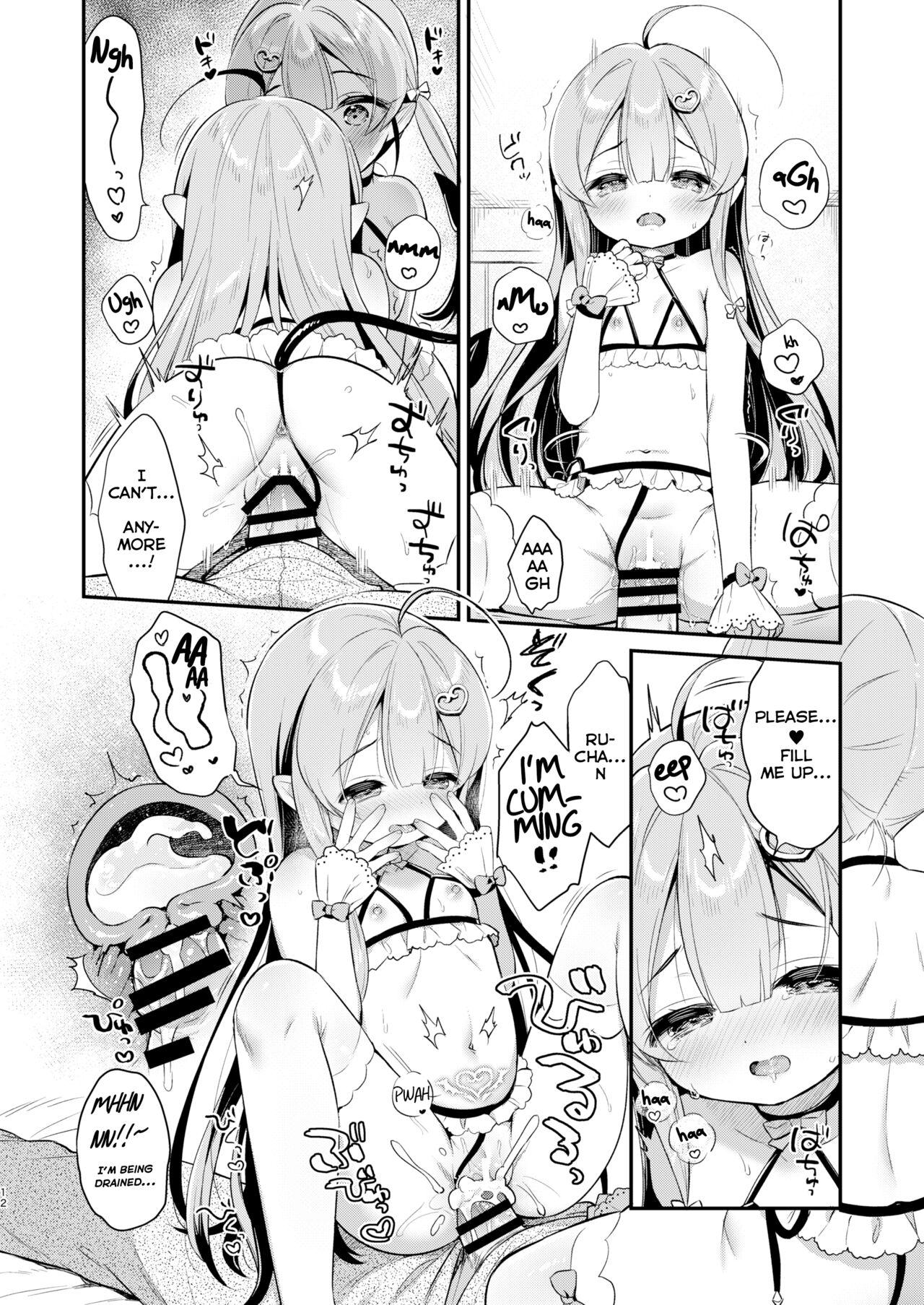 Rimjob Totsugeki Futago Succubus-chan | Attack of Succubus Twins - Original Plump - Page 12