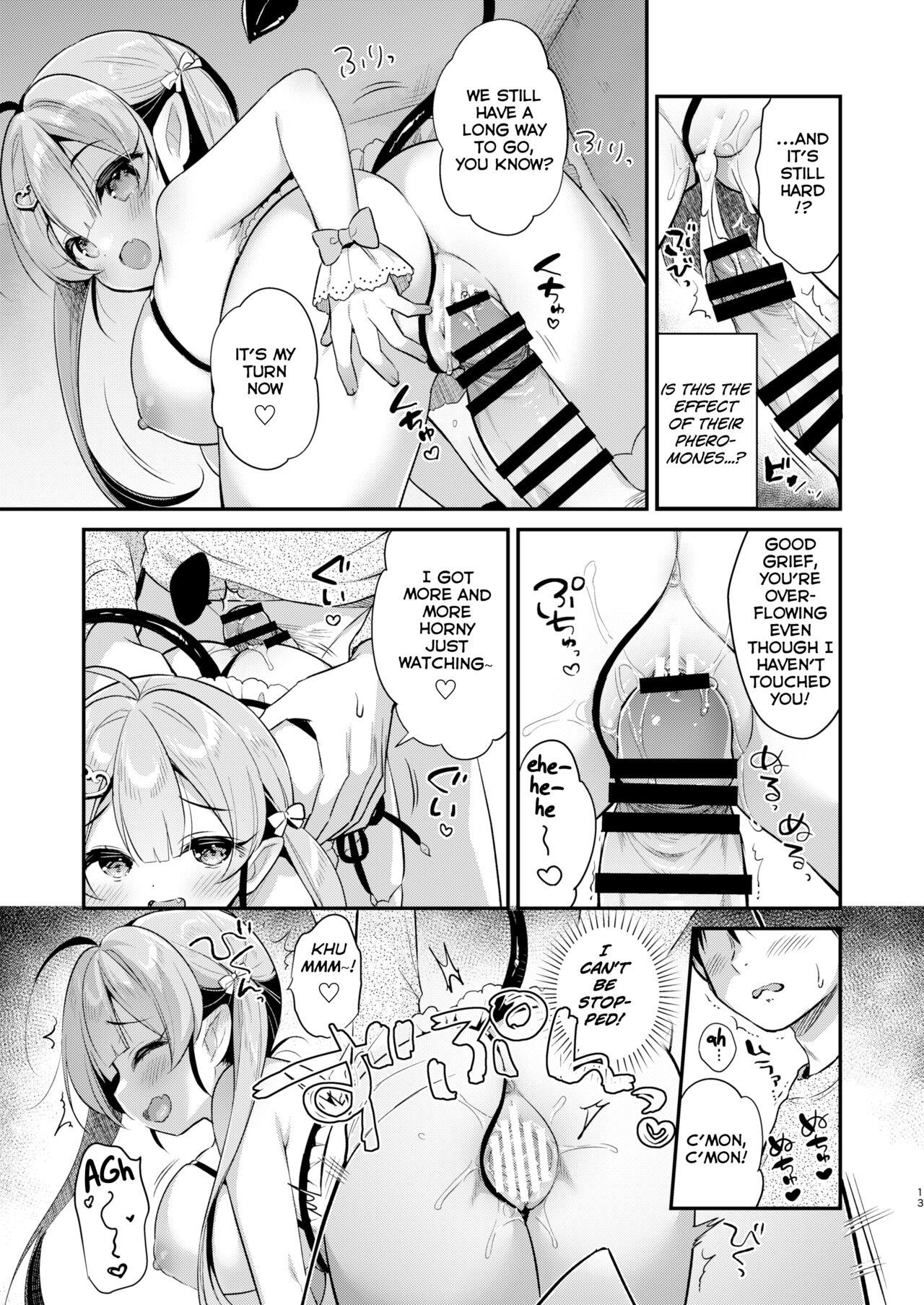 Group Sex Totsugeki Futago Succubus-chan | Attack of Succubus Twins - Original Group - Page 13