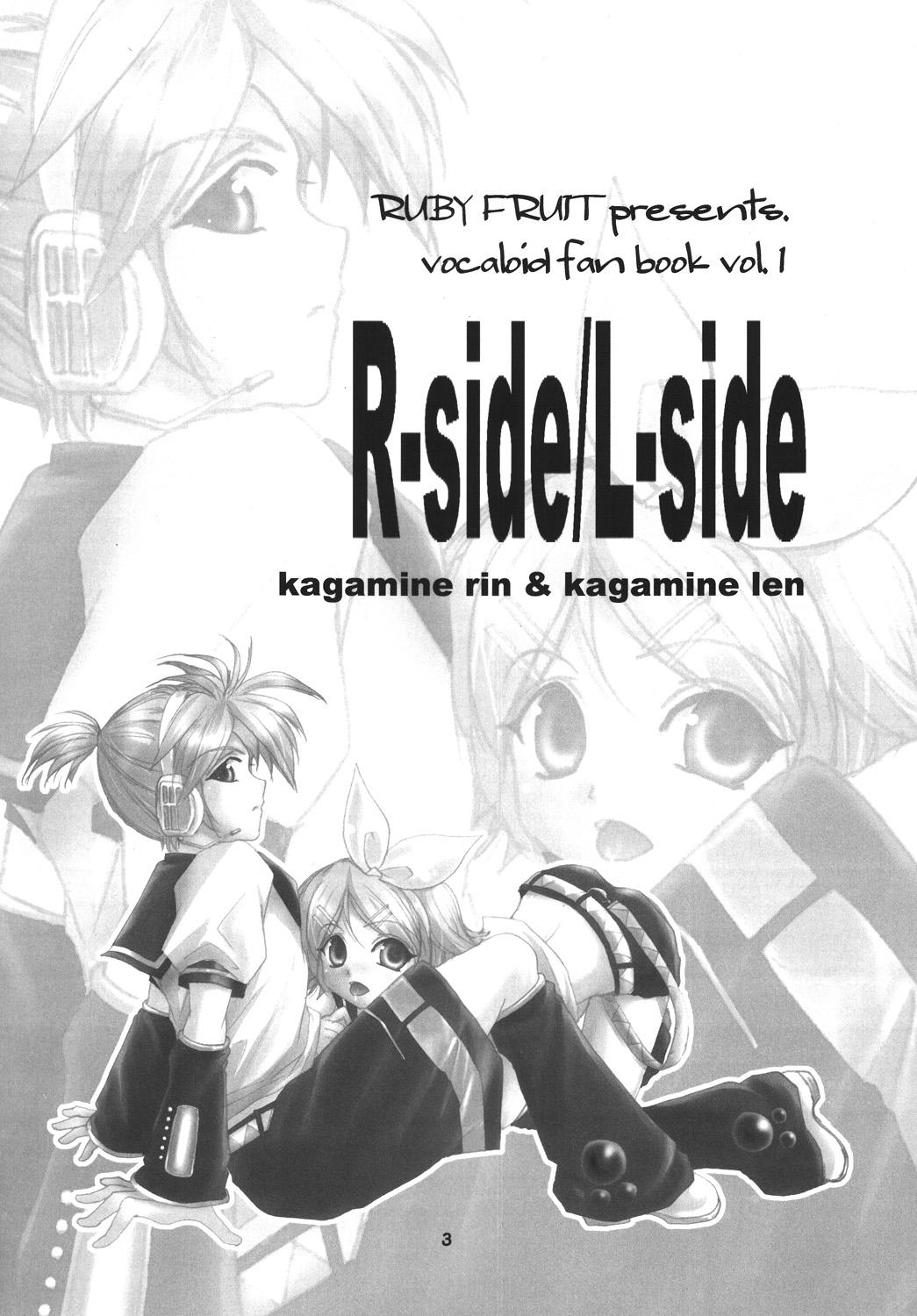 Assfuck [RUBY FRUIT (Kotoduki Z)] R-Side/L-Side (Vocaloid) [Digital] - Vocaloid Delicia - Picture 2