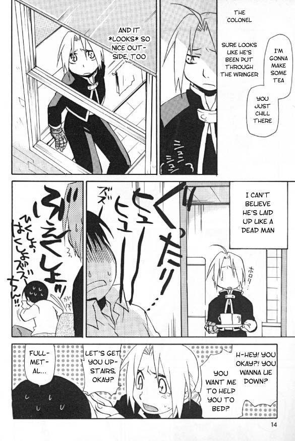 Farting Flower Bomb Bomb - Fullmetal alchemist | hagane no renkinjutsushi Brunette - Page 13