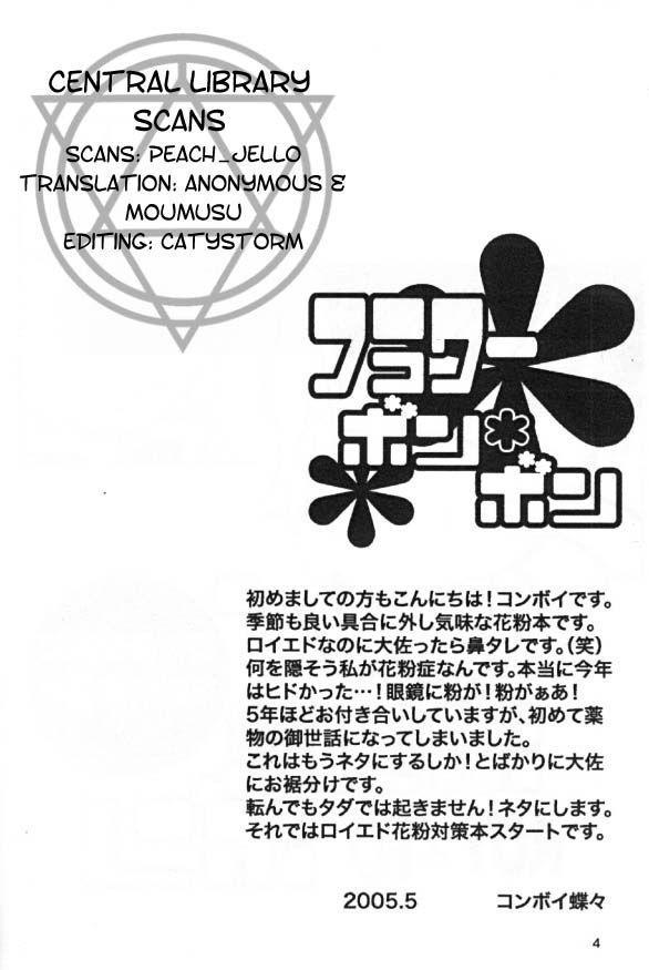 Farting Flower Bomb Bomb - Fullmetal alchemist | hagane no renkinjutsushi Brunette - Picture 3