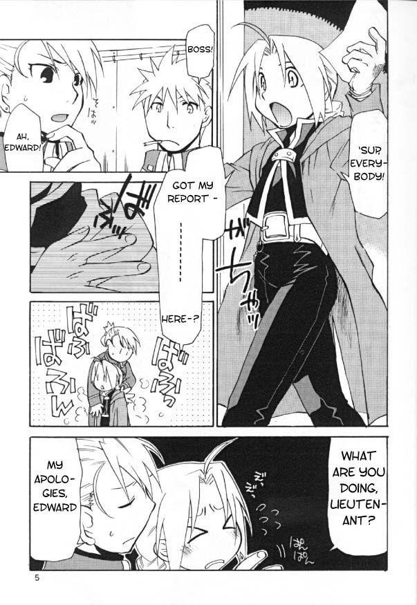 Farting Flower Bomb Bomb - Fullmetal alchemist | hagane no renkinjutsushi Brunette - Page 4