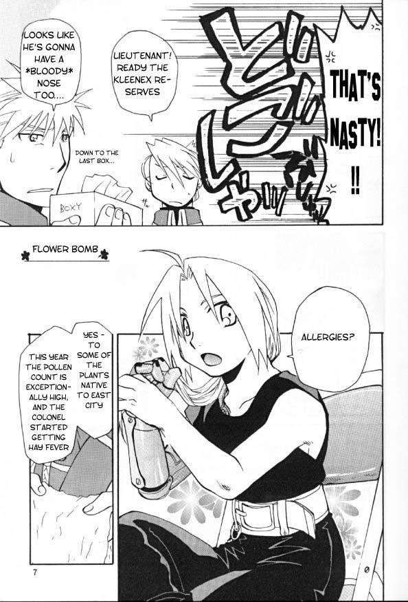 Farting Flower Bomb Bomb - Fullmetal alchemist | hagane no renkinjutsushi Brunette - Page 6