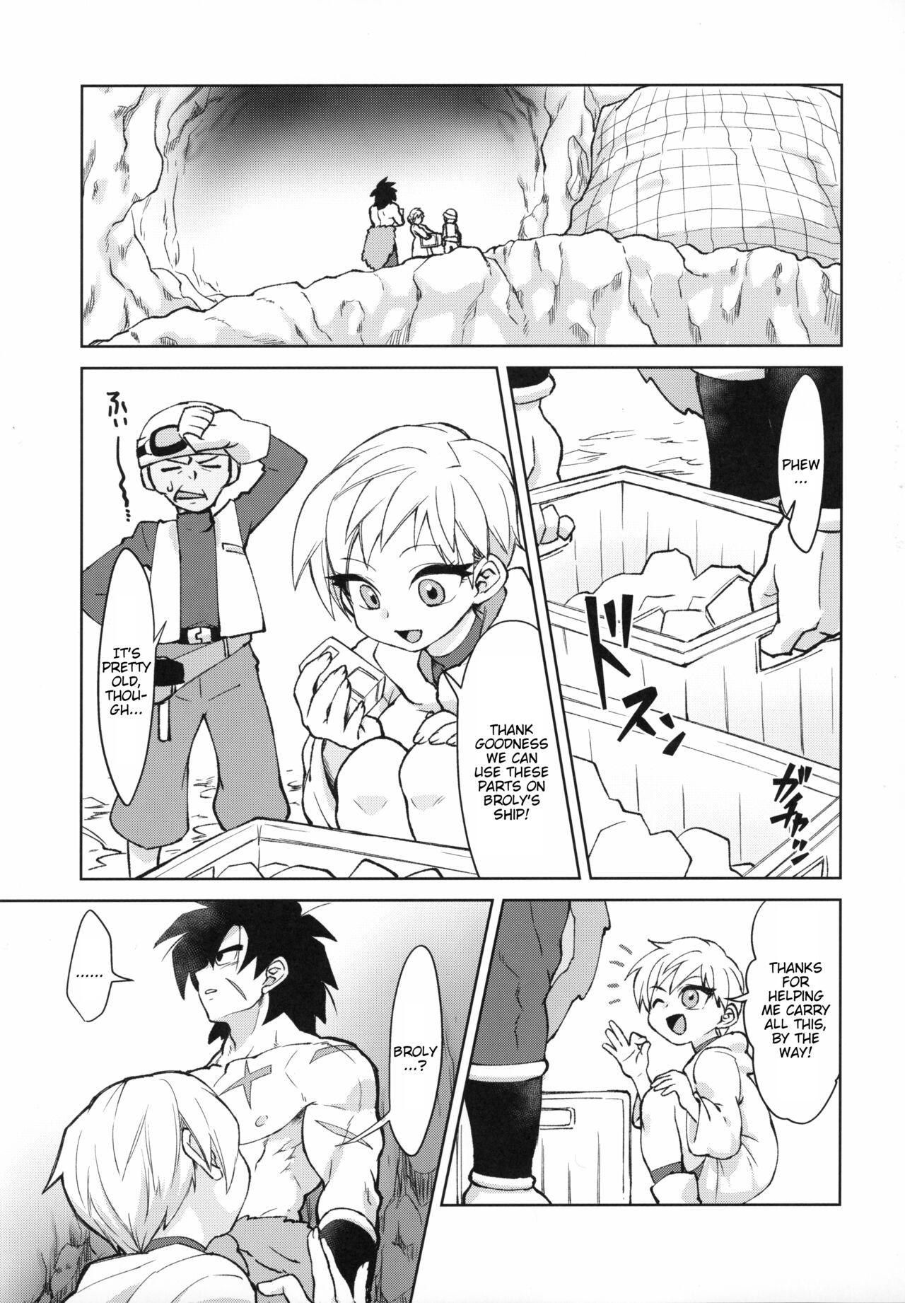 Dykes Tsukiyo ni Kawaku | Thirst on a Moonlit Night - Dragon ball super Guyonshemale - Page 4