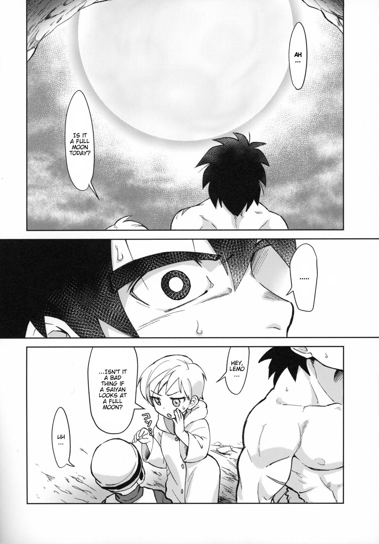 Dykes Tsukiyo ni Kawaku | Thirst on a Moonlit Night - Dragon ball super Guyonshemale - Page 5