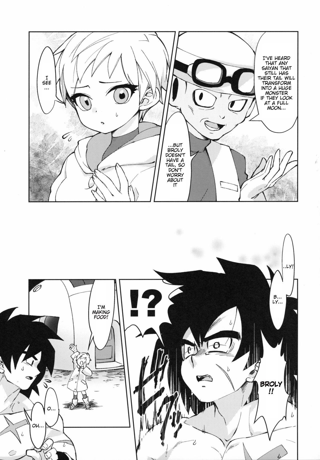 Dykes Tsukiyo ni Kawaku | Thirst on a Moonlit Night - Dragon ball super Guyonshemale - Page 6
