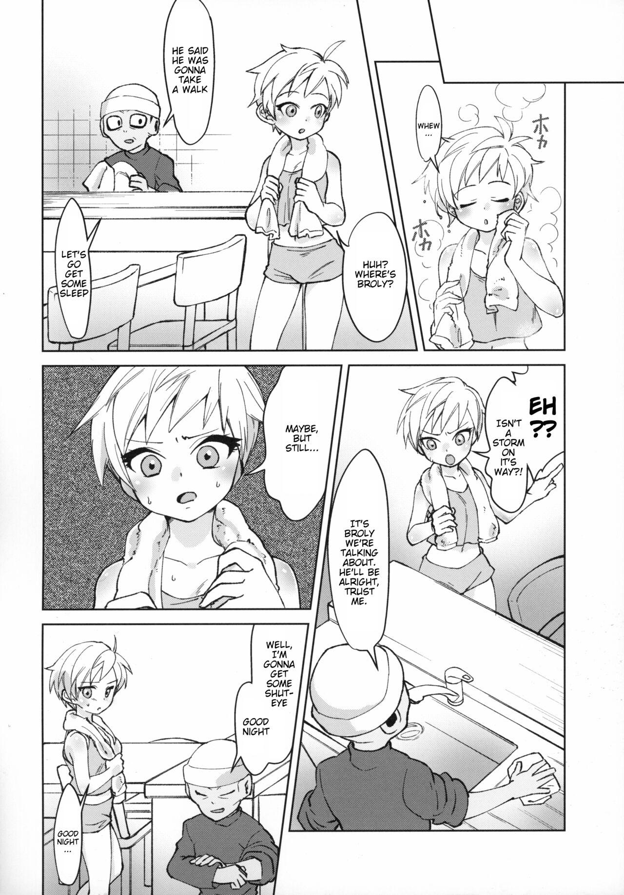 Neighbor Tsukiyo ni Kawaku | Thirst on a Moonlit Night - Dragon ball super Hand Job - Page 7