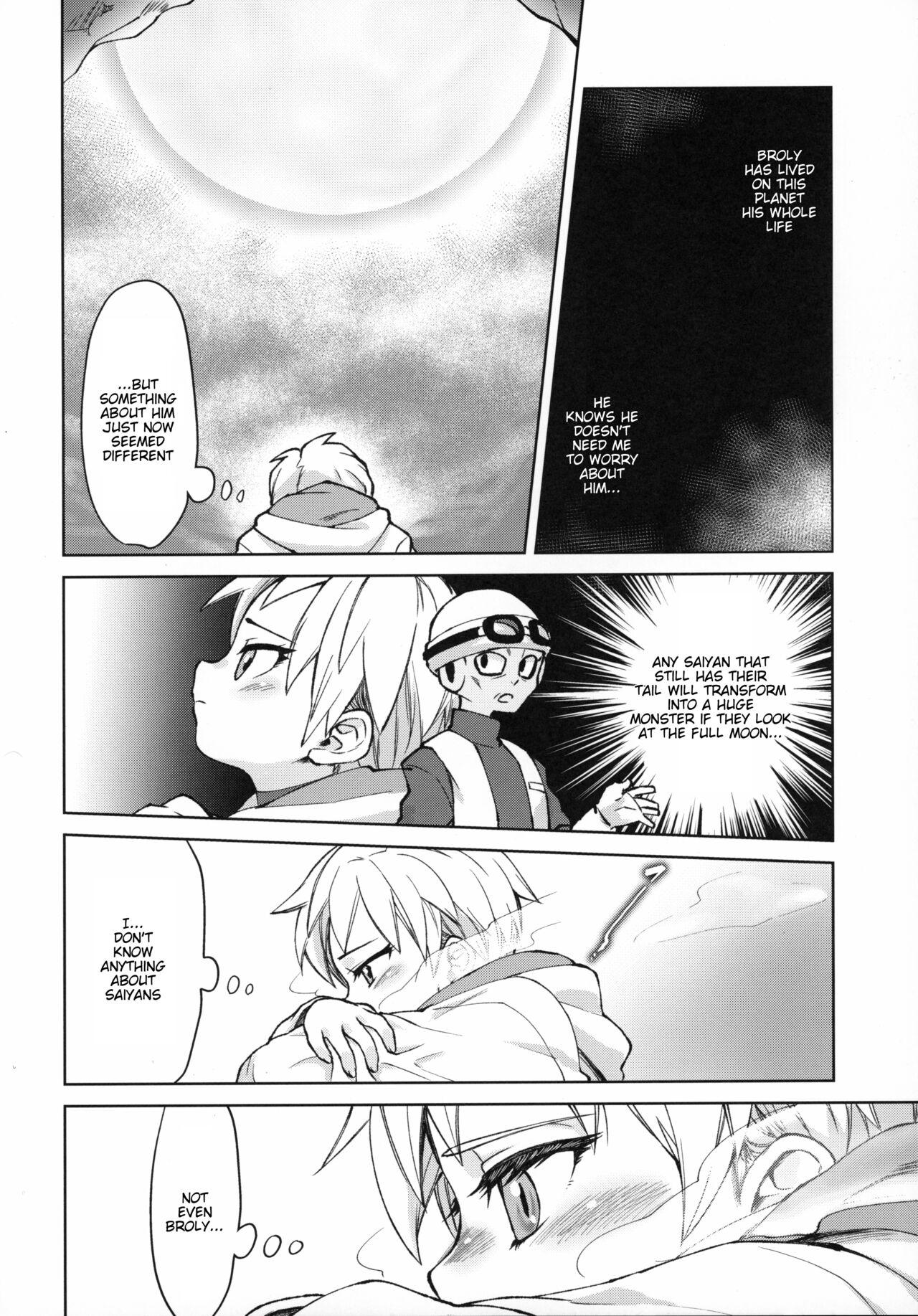 Dykes Tsukiyo ni Kawaku | Thirst on a Moonlit Night - Dragon ball super Guyonshemale - Page 9