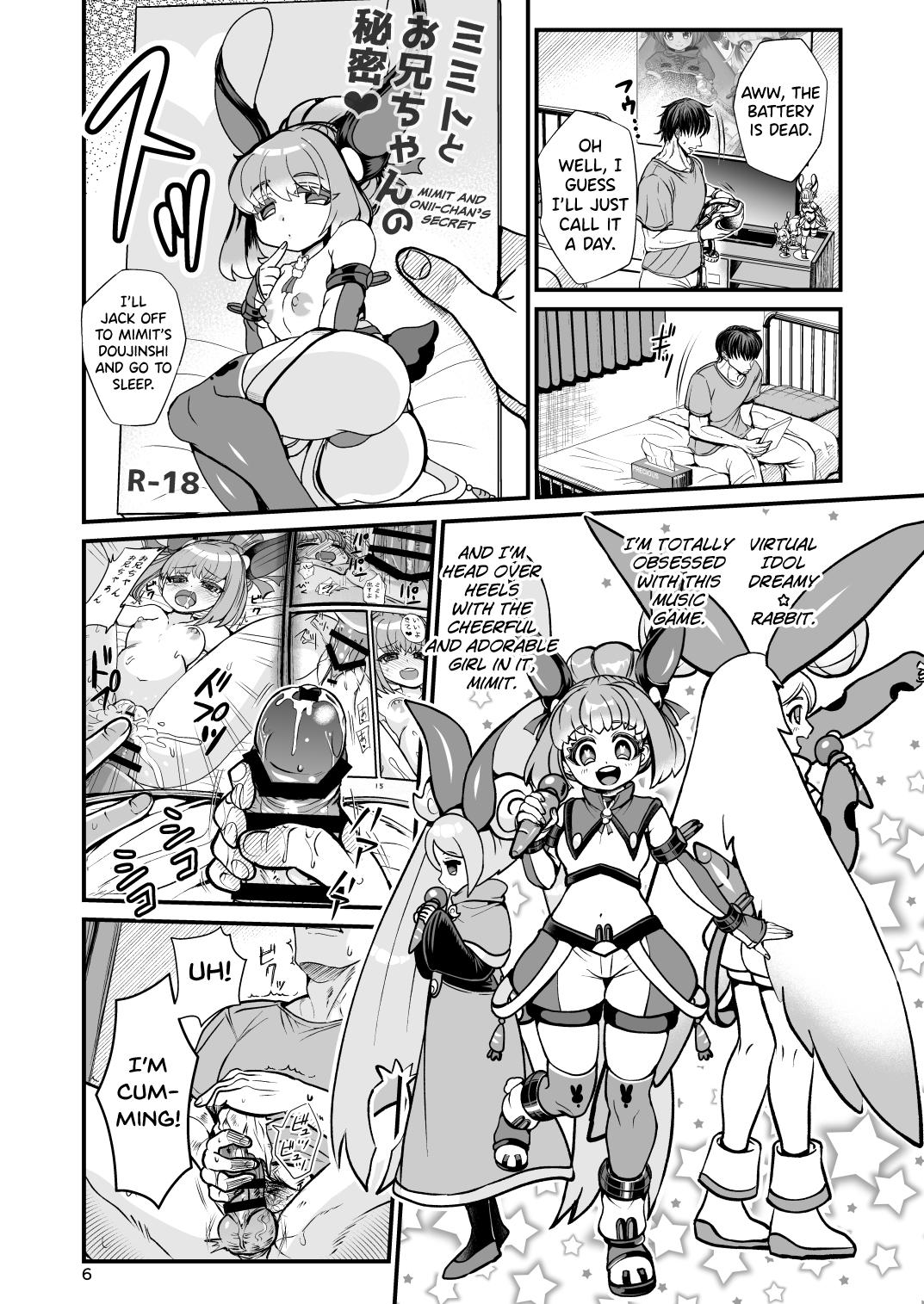 Throat Fuck Futanari Dennou Musume Mimit - Original Rimming - Page 6