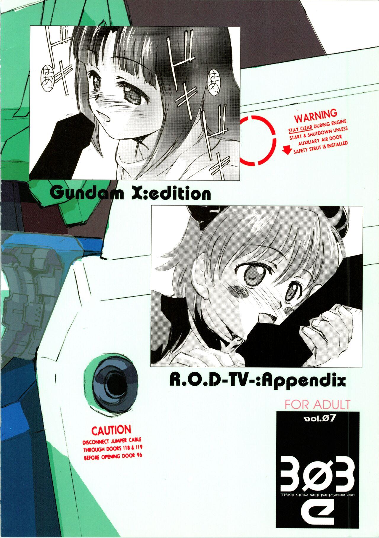 Dildos [WINDFALL (Aburaage)] 303e Vol. 07 (Gundam X, R.O.D the TV) ZHOA8229 - Read or die Gundam x Blackdick - Page 28