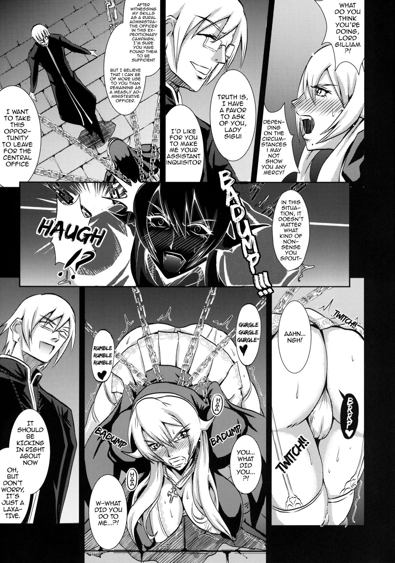 Outdoors Chijoshin Raisan | Worship of the Pervert Goddess - Queens blade rebellion Monster Cock - Page 4