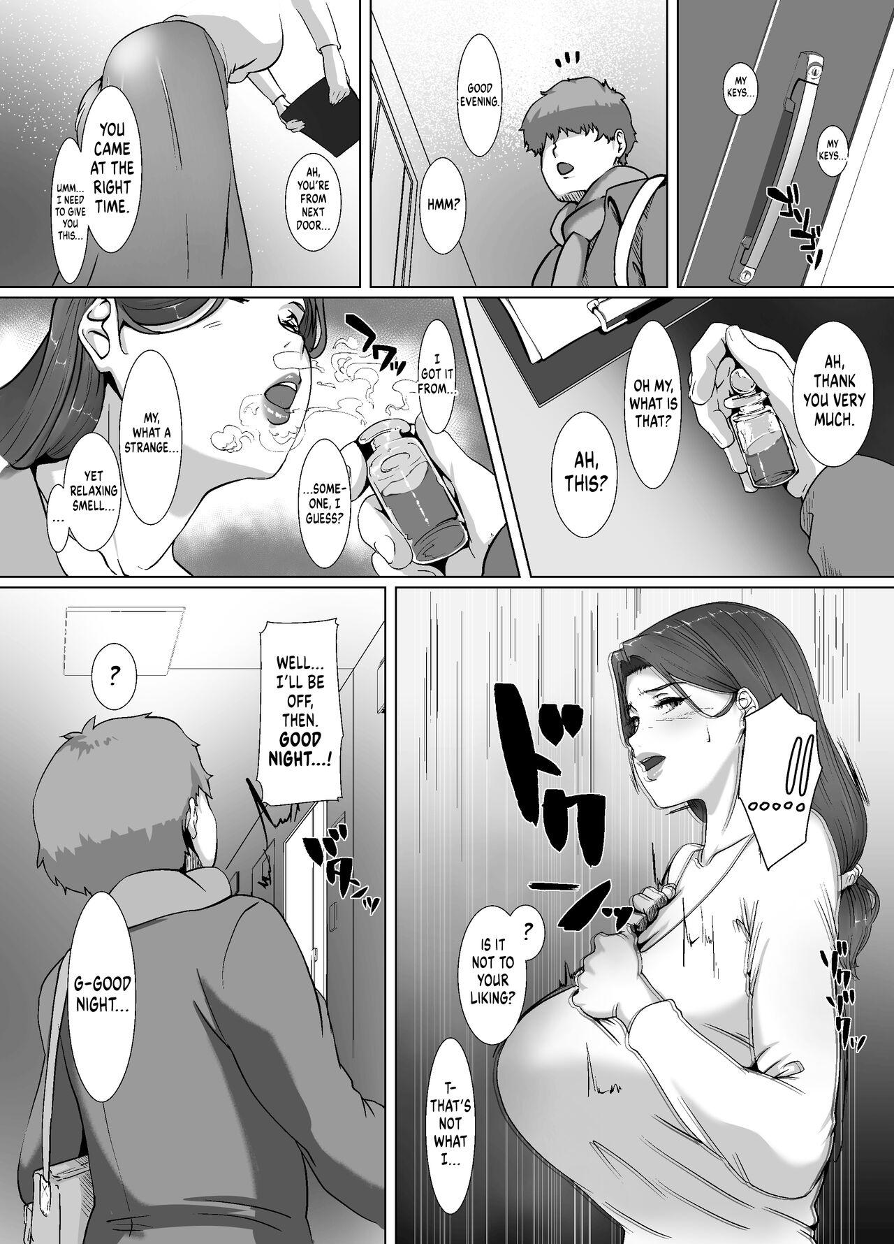Arrecha Seiya wa Otonari no Oku-san to | Spending Christmas Eve With the Housewife Next Door - Original Tittyfuck - Page 9