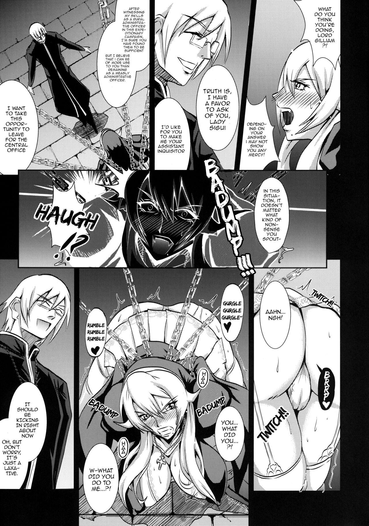 Live Chijoshin Raisan | Worship of the Pervert Goddess - Queens blade rebellion Gay Fucking - Page 4