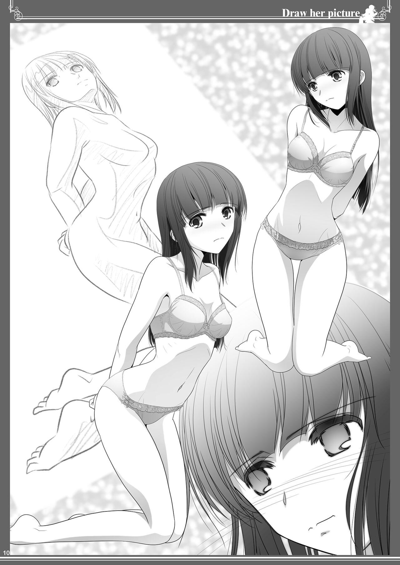 Double [Bijutsubu (Shiduki Michiru)] Kijo o Kaku Ayumi to Ikue no E-Sketch - Draw Her Picture Ayumi x Ikue of Seketch [Chinese] [透明声彩汉化组] [Digital] Para - Page 10