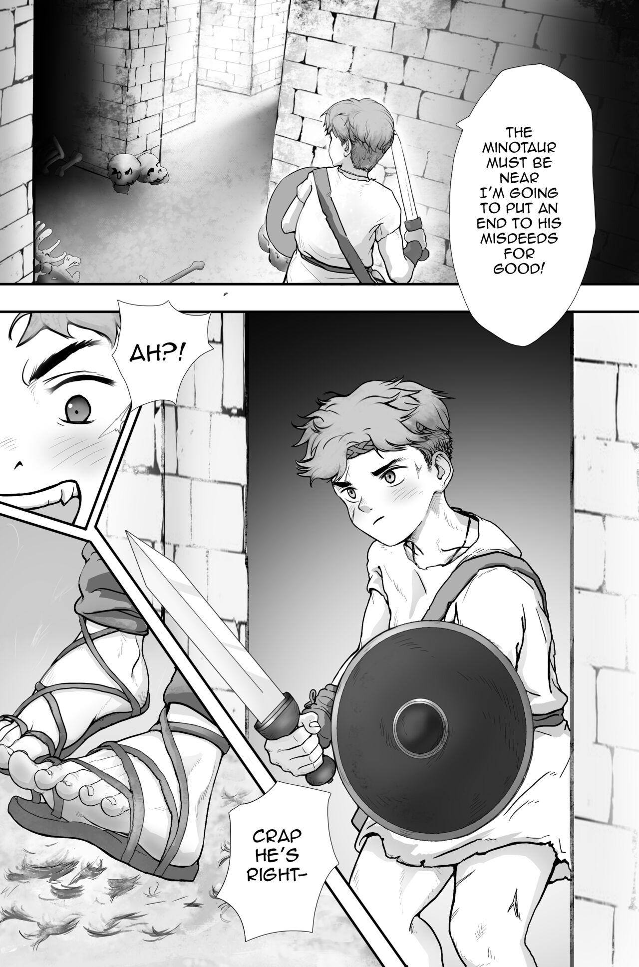 Hot Girl Fucking Fallen Hero {Theseus VS Minotaur} by ModernSamurai - Original Brazilian - Page 4