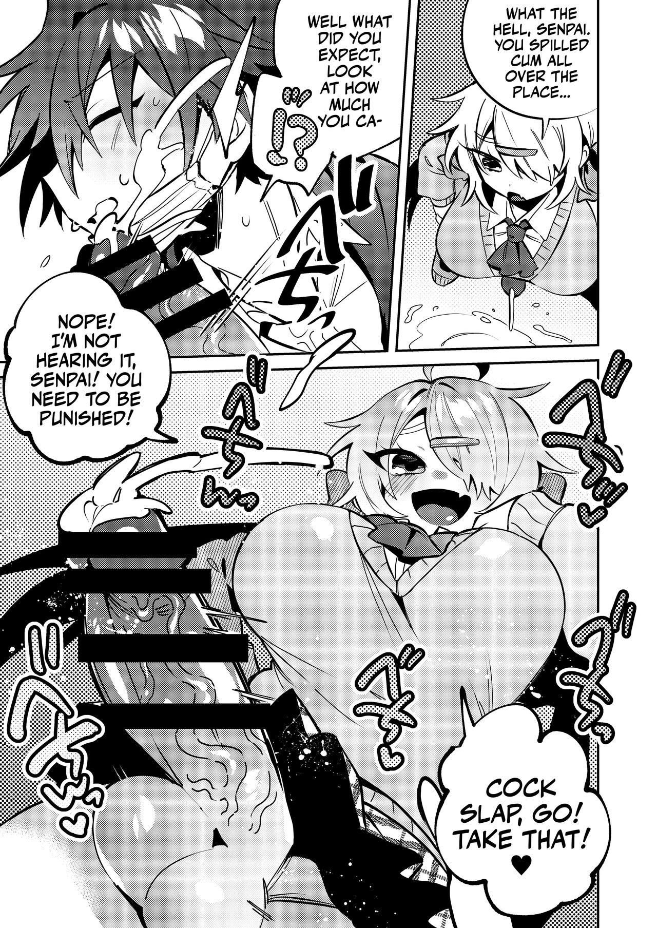 Hardcore Rough Sex [Hakushu Kassai (Wakamiya Teresa)] Iyo-senpai wa Masaki-chan no Omocha | Iyo-senpai is Masaki-chan's Toy! [English] [Digital] - Original Cock Suckers - Page 7