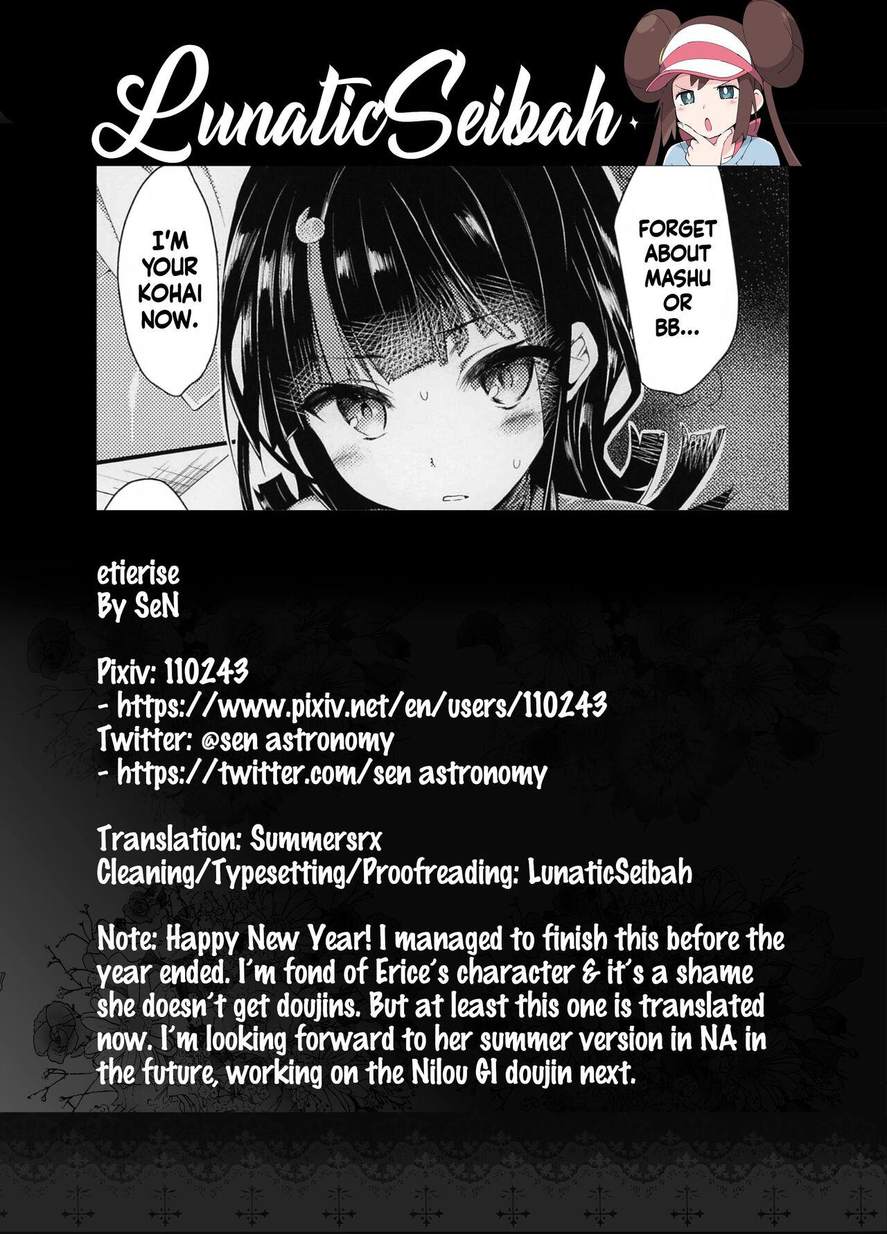Amateurporn etierise - Fate grand order Eating Pussy - Page 21