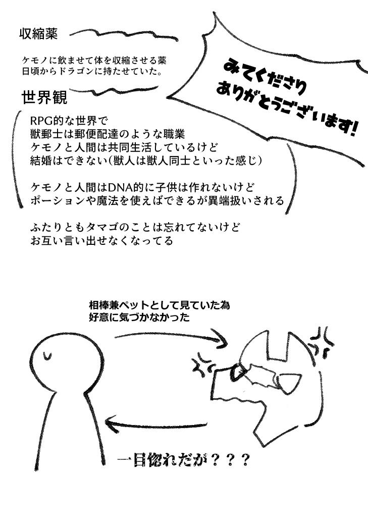Double Blowjob Tamago ga Hoshii Ningen to Ryuu no Sex - Original Str8 - Page 15