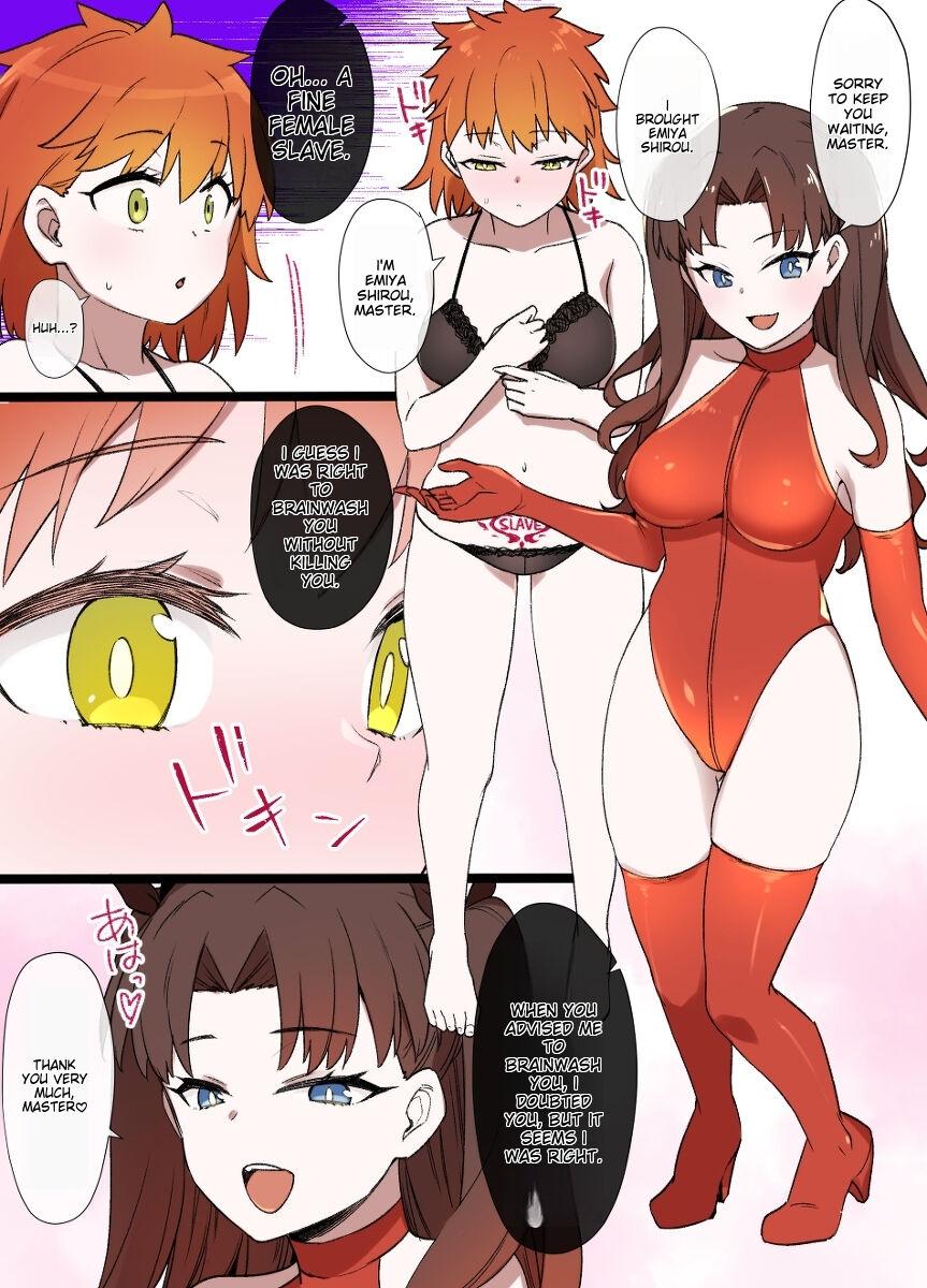 Homemade A manga about Shirou Emiya who went to save Rin Tohsaka from captivity and is transformed into a female slave through physical feminization and brainwashing[Fate/ stay night) - Fate stay night Pussy Play - Page 8