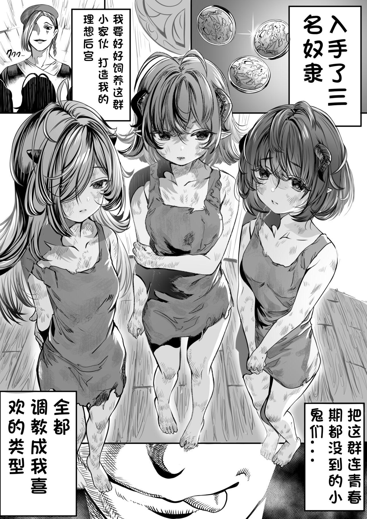 Lesbiansex Dorei o chokyo shite haremu tsukuru - Original POV - Page 3