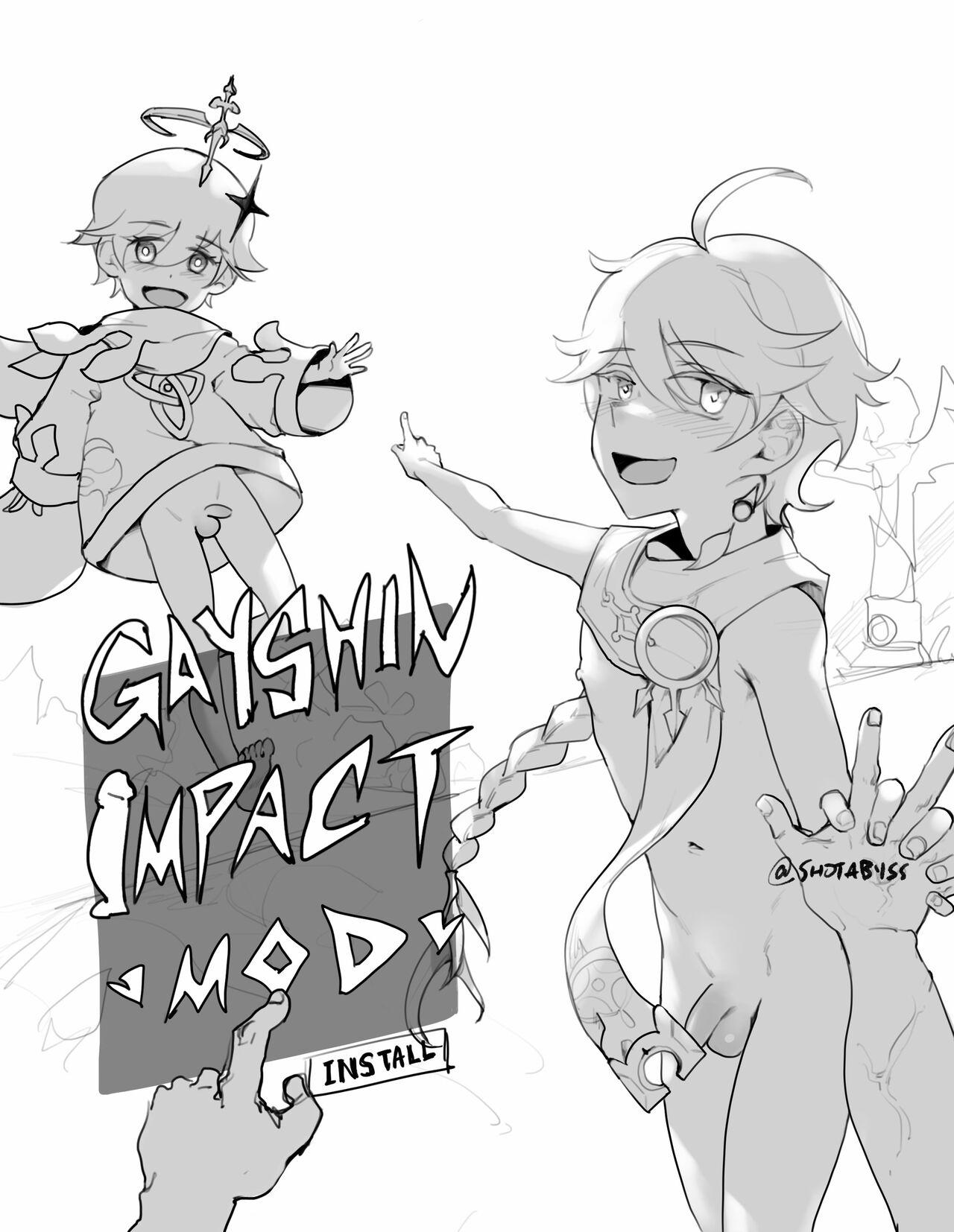 Negro Gayshin Impact - Genshin impact Amateur Sex Tapes - Picture 1