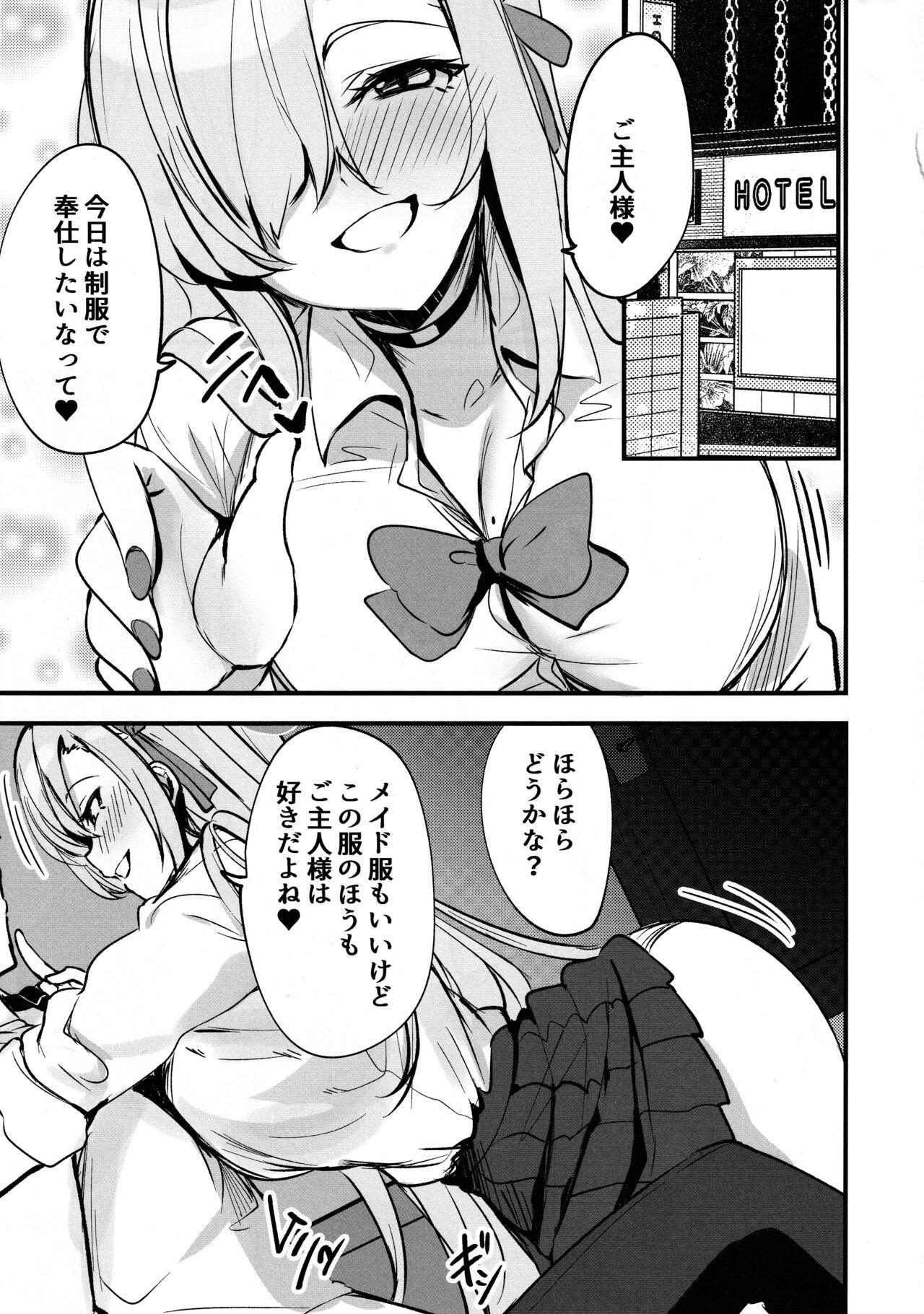 Clothed Sex Asuna no Seifuku Houshi - Blue archive Ametuer Porn - Page 2
