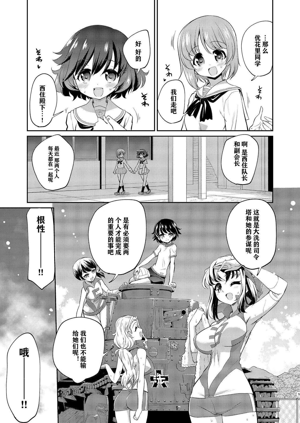 Virgin Yukari-san! Sore Watashi ga Osewa shimasu! - Girls und panzer Gay Pornstar - Page 5