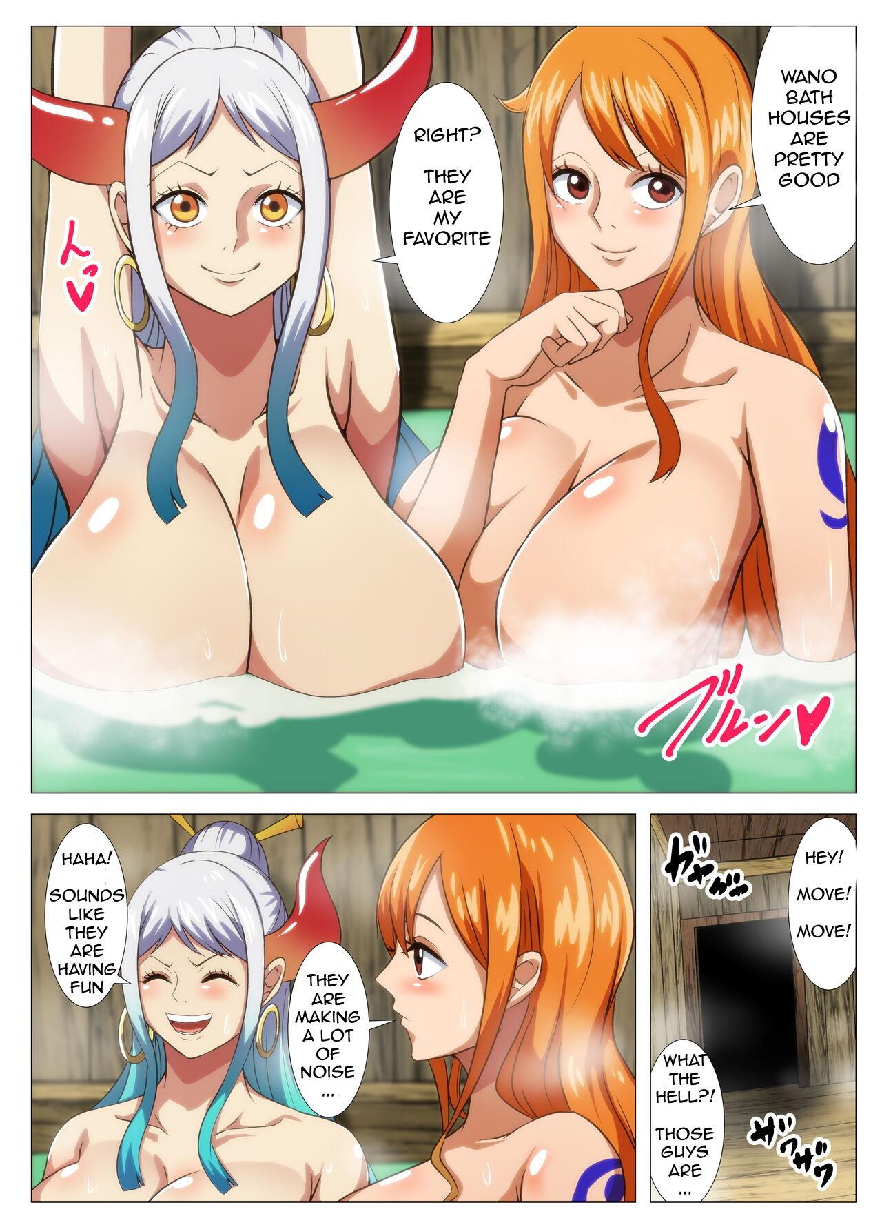 Tit Bakunyuu Kaizoku no Yukemuri Ecchi - One piece Gaygroup - Picture 2