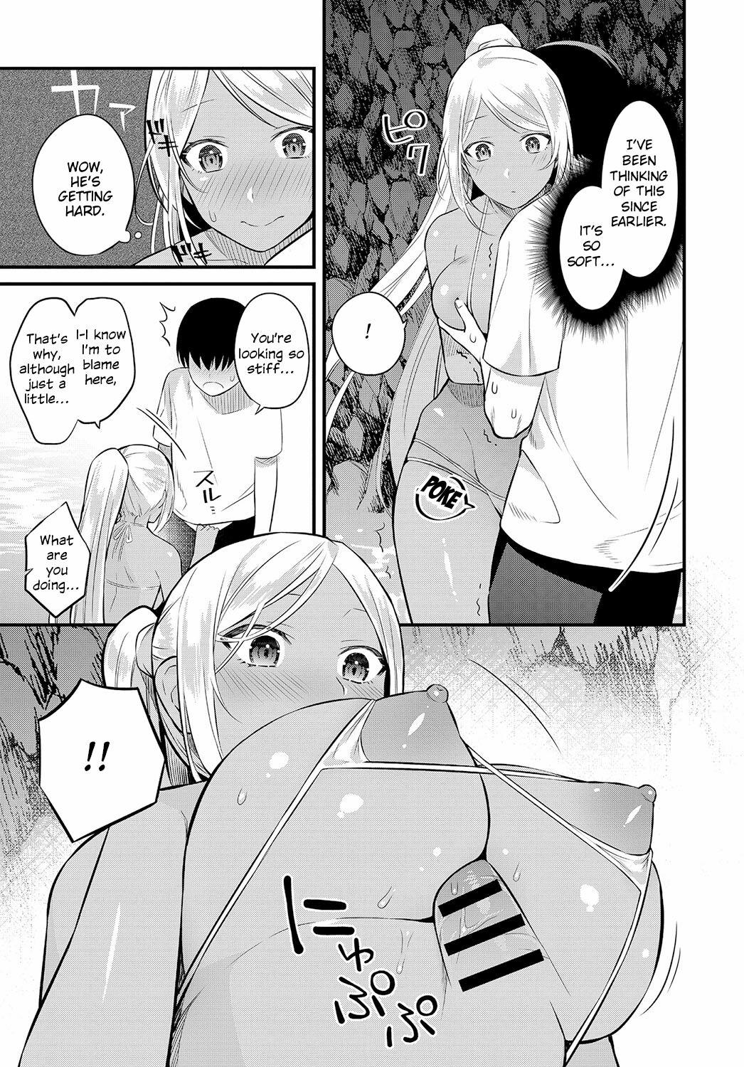 Shecock Umi de Tsukutta Onee-san to no Himitsu | The Secret We Shared at the Beach Whores - Page 7