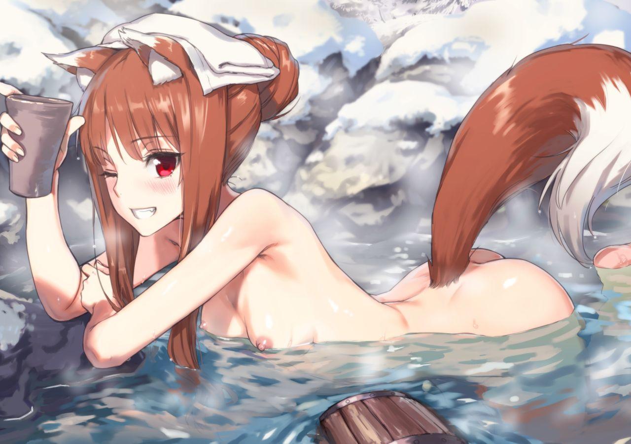 Horny Sluts Wacchi to Nyohhira Bon FULL COLOR DL Omake - Spice and wolf | ookami to koushinryou Staxxx - Page 2