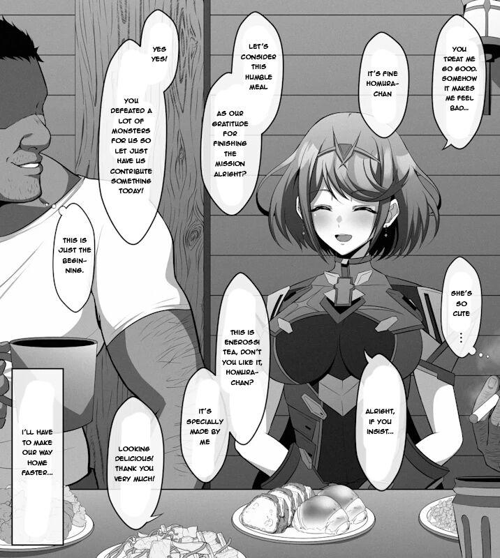 Gay Pawnshop Dinnertime Pyra - Xenoblade chronicles 2 Ball Licking - Page 1