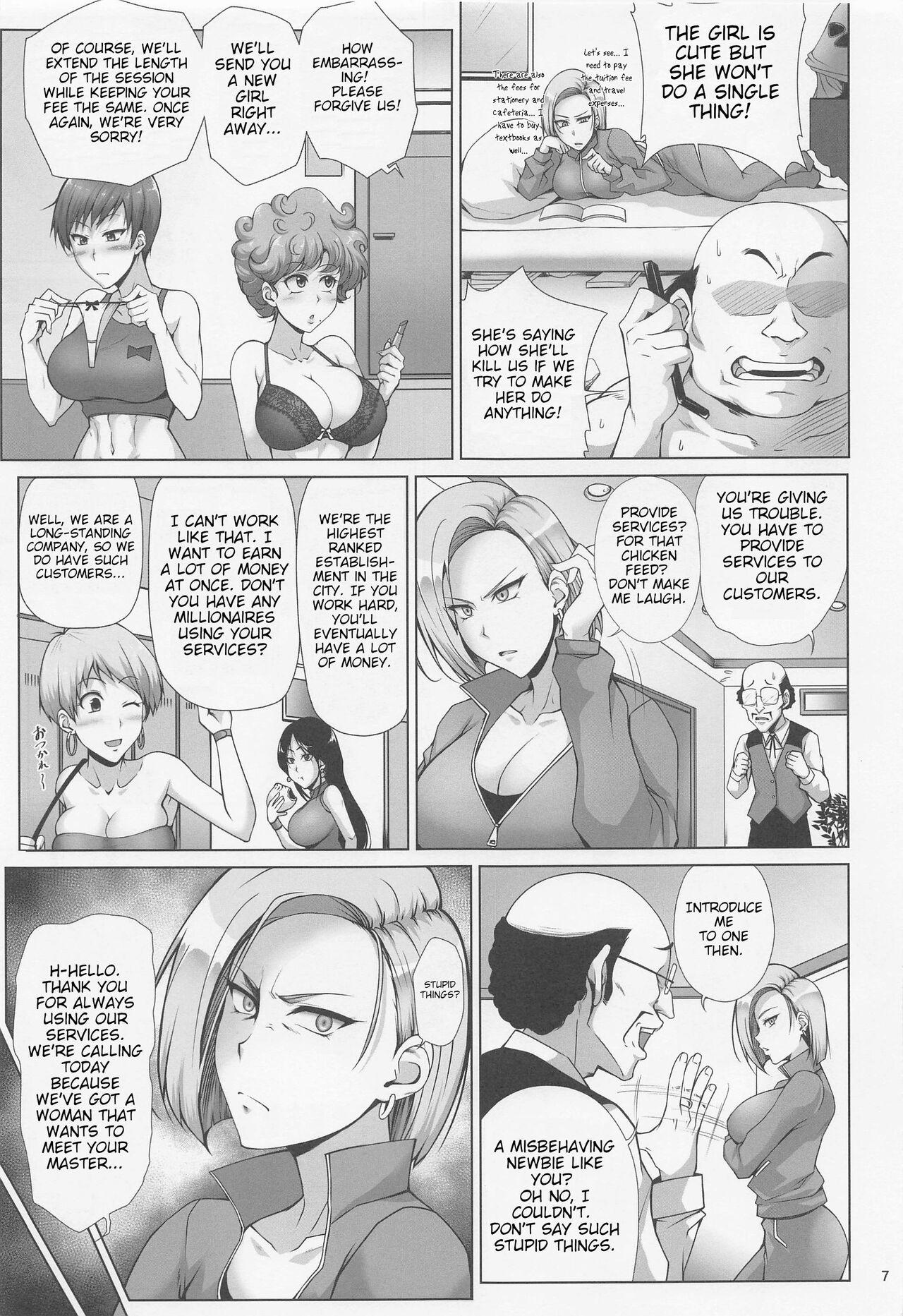 Cum On Face Saikyou Mama wa Kasegitai | The Strongest Mom ever wants to earn some Money - Dragon ball super Fucking - Page 6