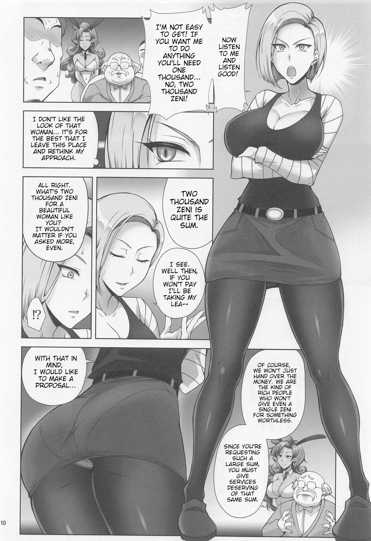 Cum On Face Saikyou Mama wa Kasegitai | The Strongest Mom ever wants to earn some Money - Dragon ball super Fucking - Page 9