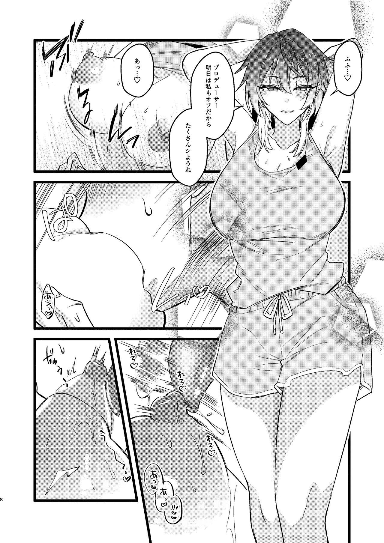 Camgirl Mikoto to Icha Icha Shitai!! - The idolmaster Doublepenetration - Page 9