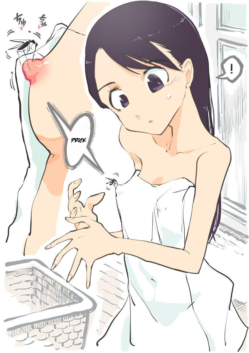 Married Datsuisho de Ka ni Sasare...... | Beware the Ecchi Mosquito! In the changing room - Original Spying - Picture 1