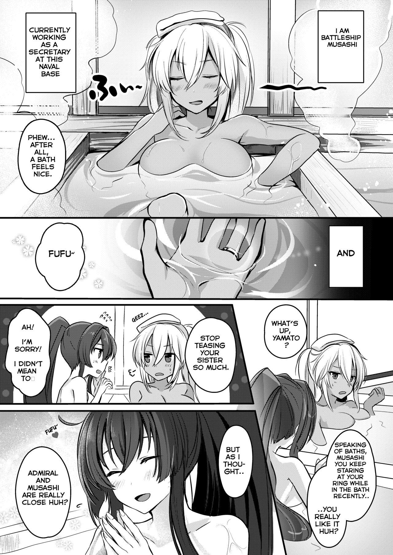 College Musashi-san no Yoru Jijou Shoya Hen - Kantai collection Fucking Girls - Page 3