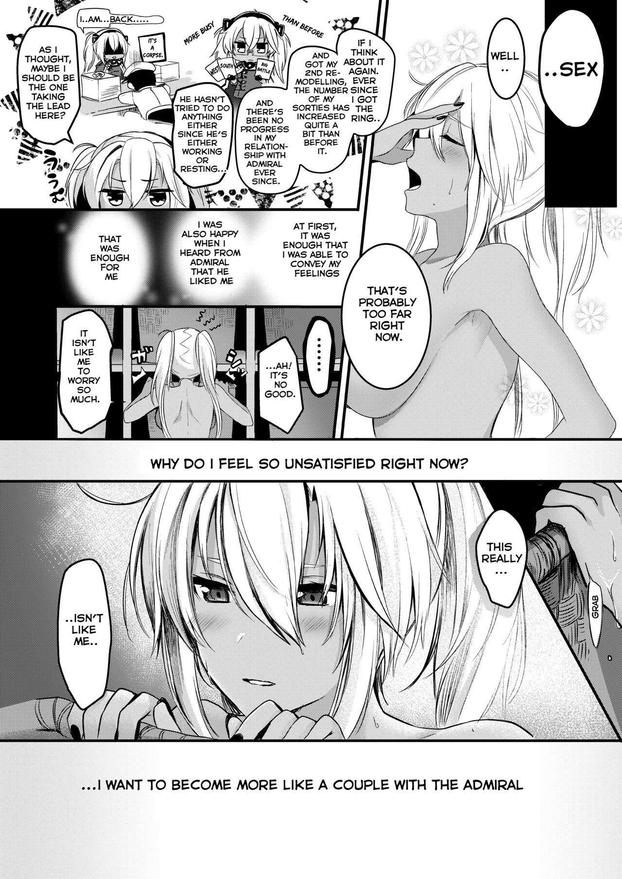 Lingerie Musashi-san no Yoru Jijou Shoya Hen - Kantai collection Gay Boysporn - Page 6