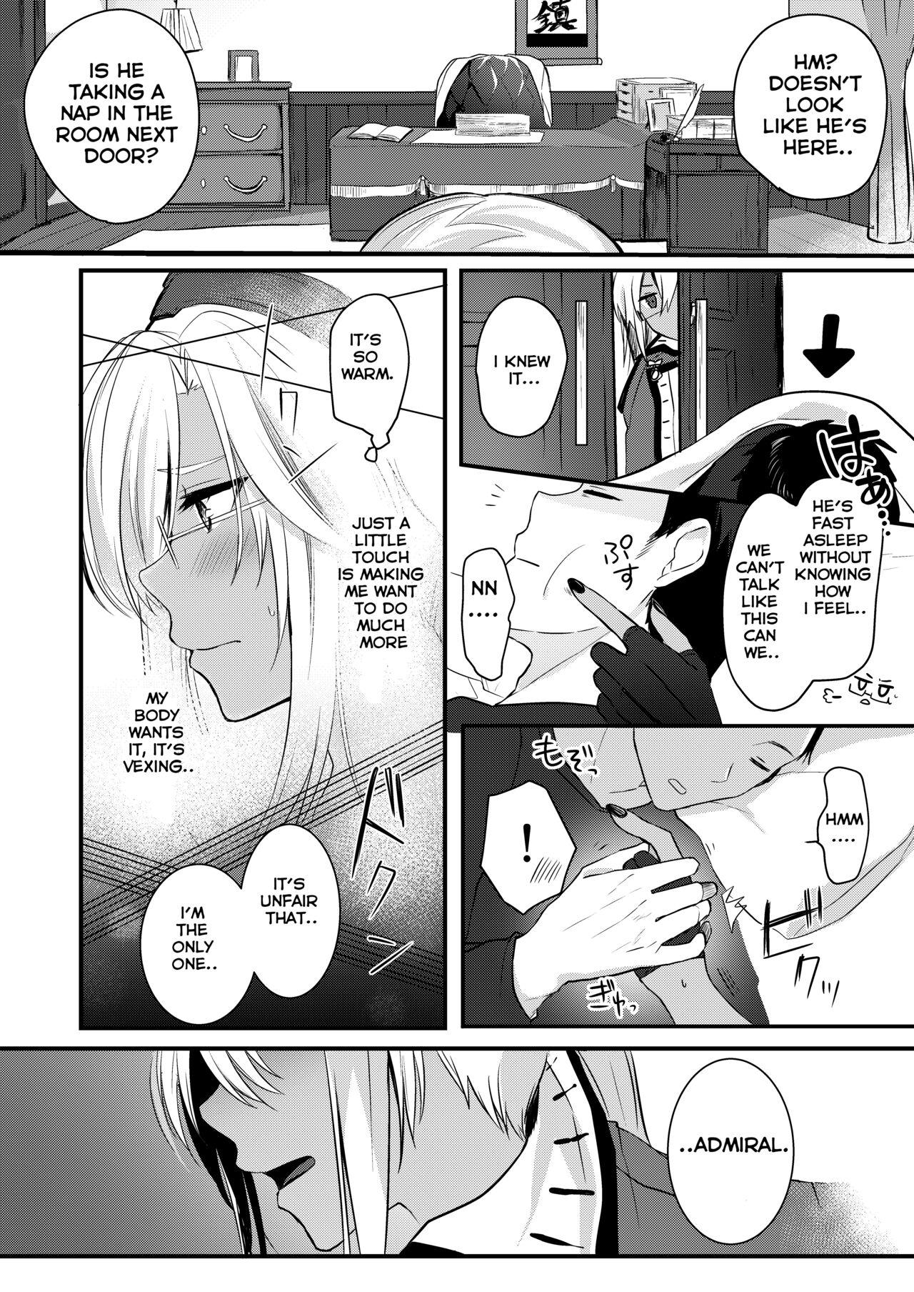College Musashi-san no Yoru Jijou Shoya Hen - Kantai collection Fucking Girls - Page 8