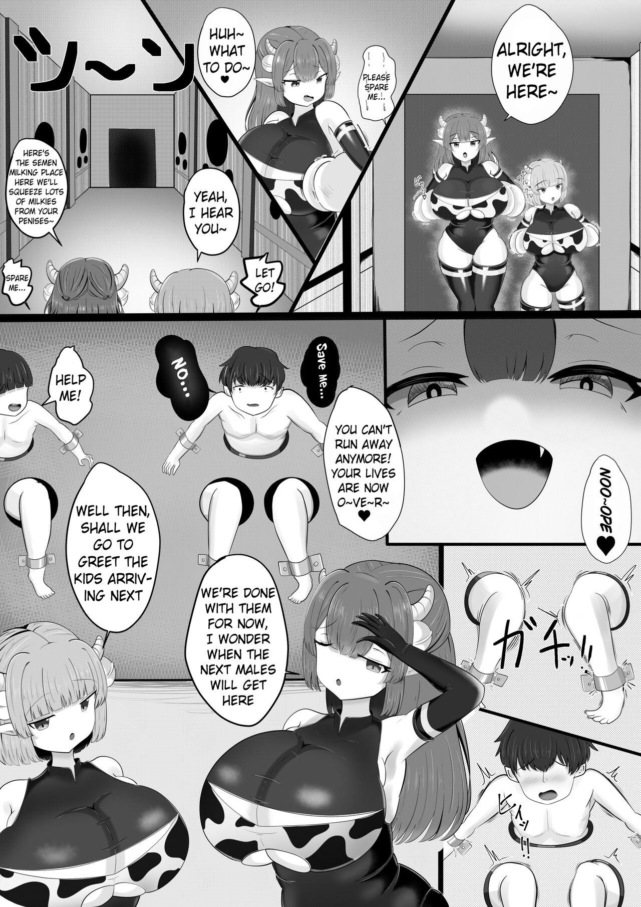 Passionate Sakusei Bokujou | Semen Milking Ranch - Original Tgirls - Page 11