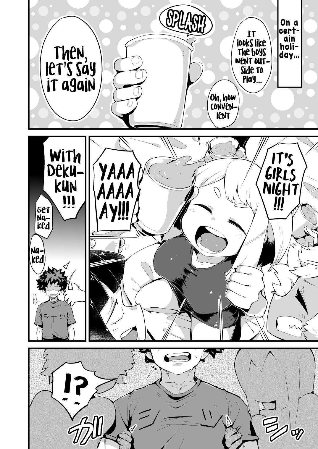 Shy Boku to Nottori Villain Nakademia Vol. 4 - My hero academia | boku no hero academia Cheerleader - Page 3