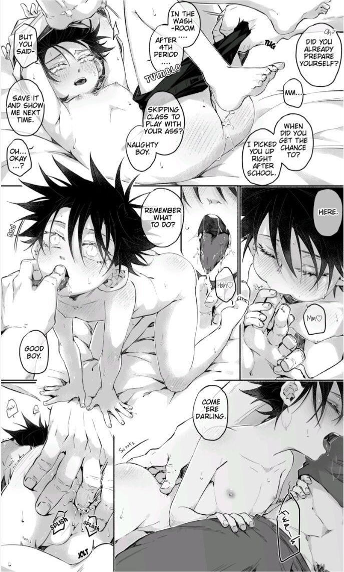 Homo Shotagumi gets groomed and kinda kidnapped - Jujutsu kaisen Ejaculations - Page 8